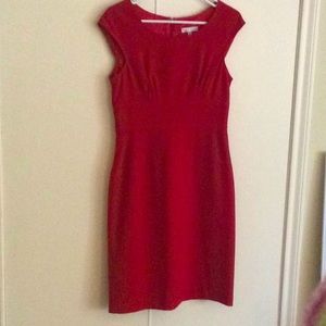 Sandra Darren cap sleeve dress. LIKE NEW! Size 6
